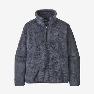 Patagonia Women's Los Gatos Fleece 1/4-Zip Quarter Zip - Smolder Blue - Medium